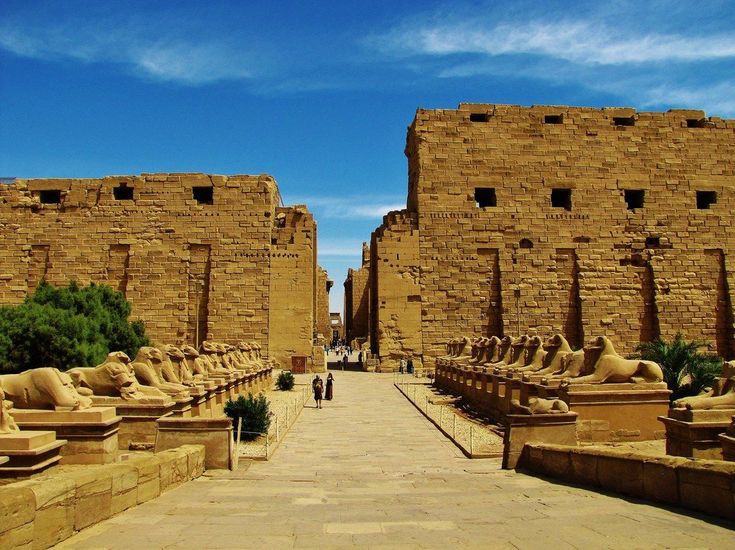 The “Road of Rams”