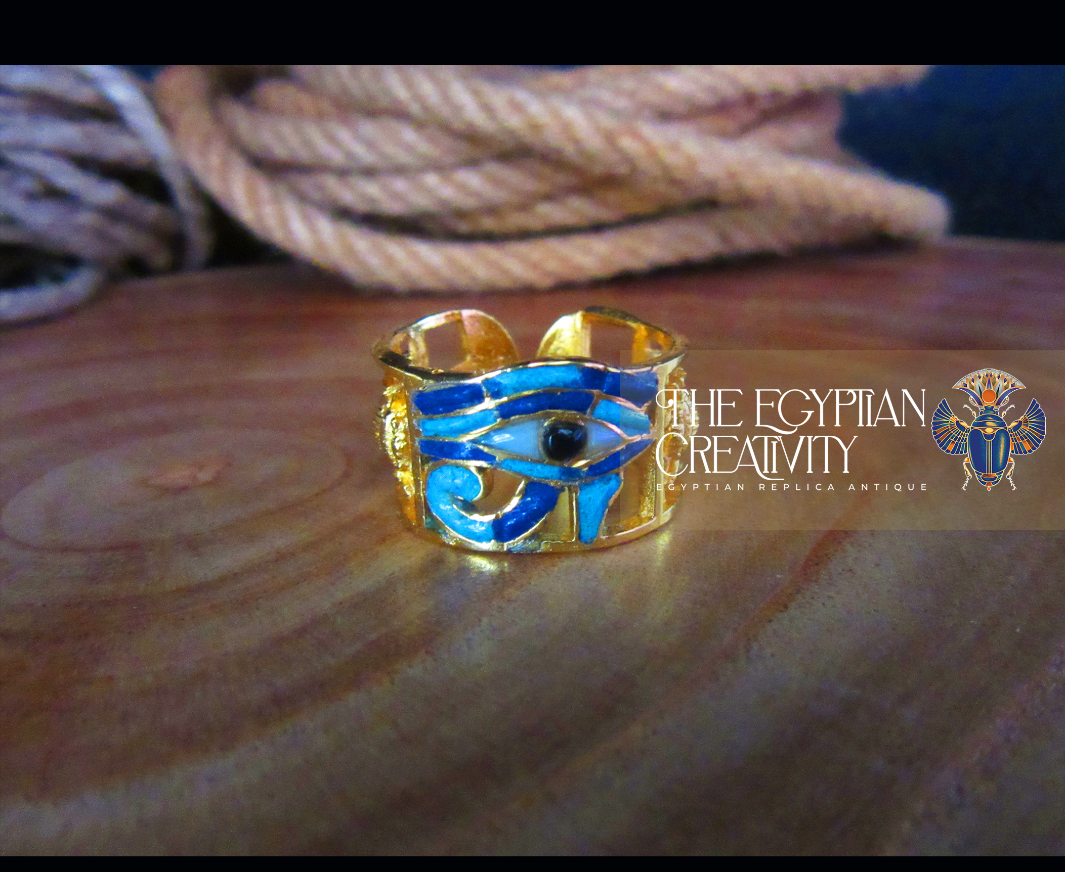 Eye of Horus Ring